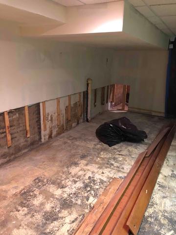 Restoring The Bottom of Finished Walls