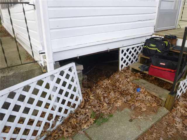 Crawl Space Entrance