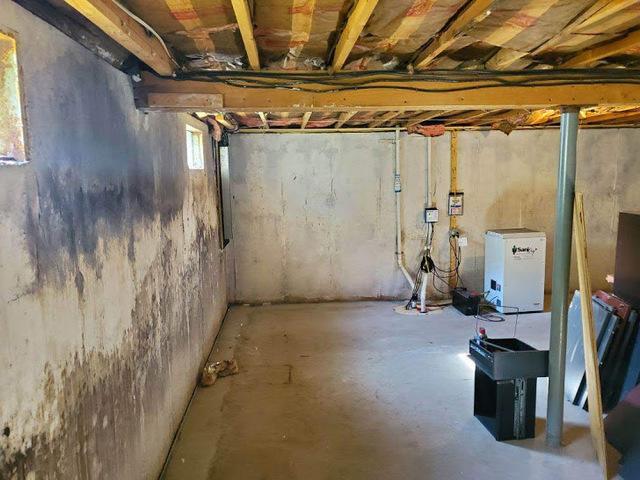 Each Wall of this Springfield, MA Basement Needs a  Vapor Barrier