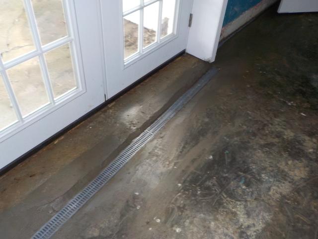 TrenchDrain Installed