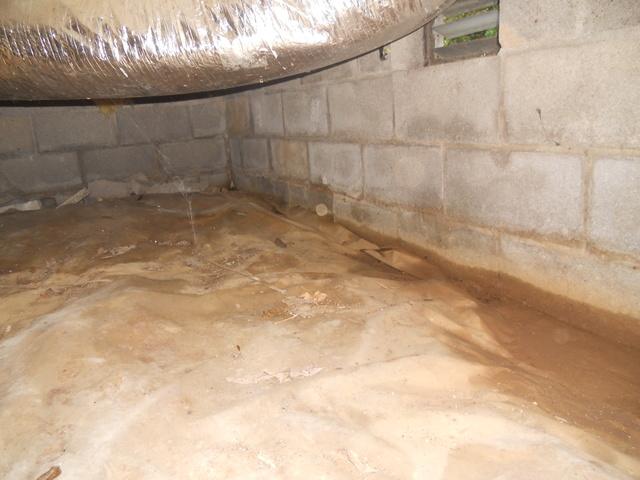 Wet Crawl Space