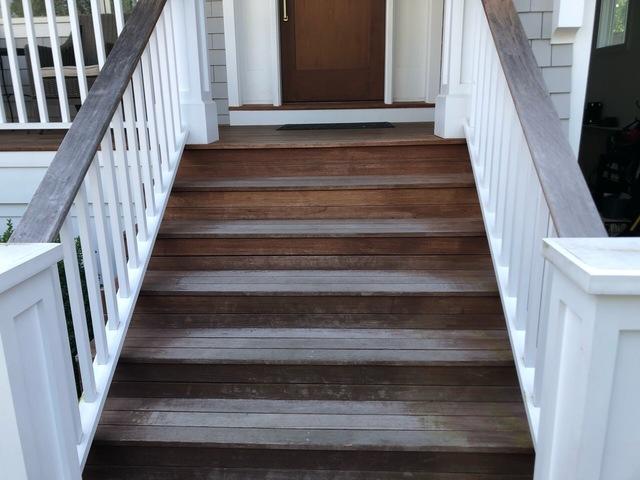 Worn Front Steps