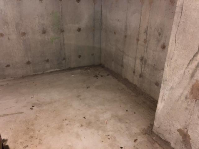 Here is a look at this Northampton, MA basement prior to our waterproofing installation. The evidence is everywhere that this basement has had water issues.