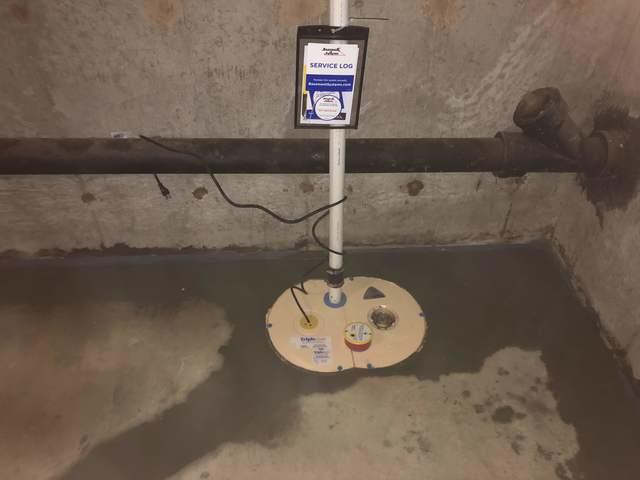 SumpPump Installation in Northampton, MA