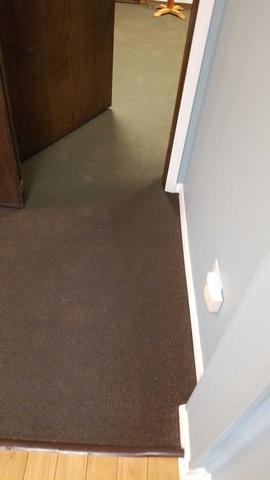 Flooded office space