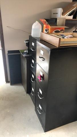 Flooded office