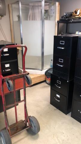 Water damage at an office