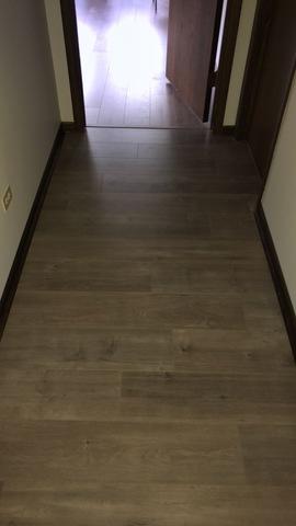 Water damage in an office