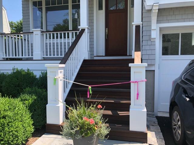 Renewed Steps after Staining