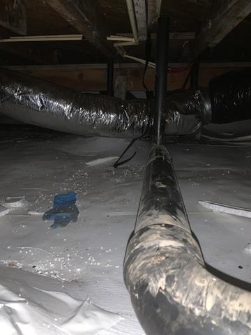 Crawlspace Floor insulation