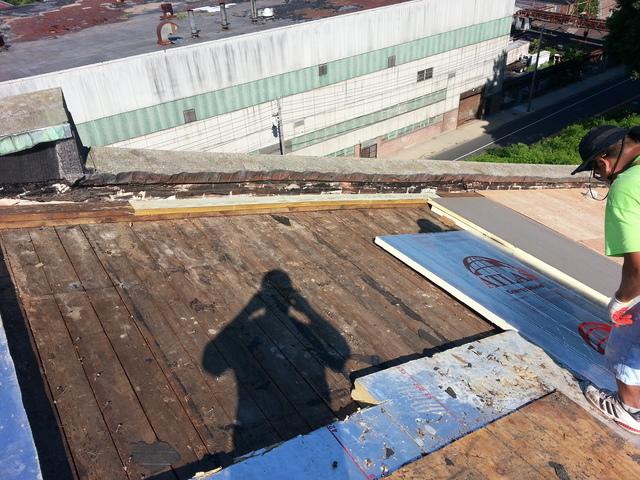 Rotted Plywood Under the Shingles