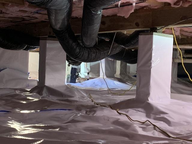 Moisture Free Crawl Space