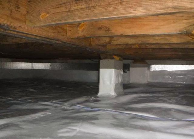Continuous air and moisture barrier