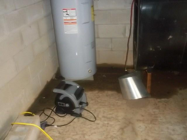 Wet Basement in South Lyme, CT