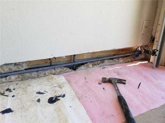 Mesa Arizona Stem Wall Repair - During