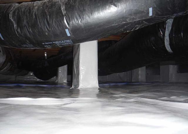 Reducing Moisture in the Crawl Space