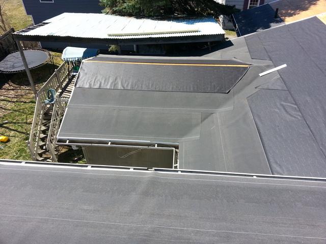 Roof close to being finished