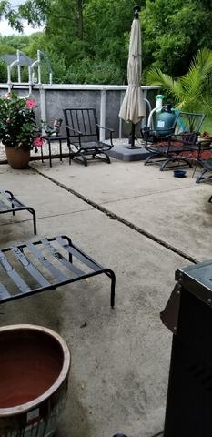 Sunken Patio Slab