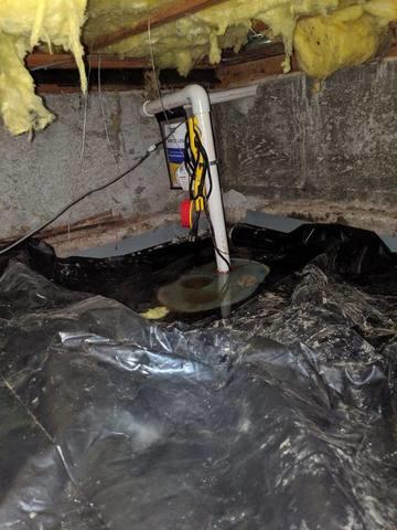 Sump Pump installs in Sequim Washington.