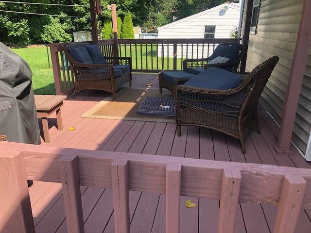 Deck Staining Details