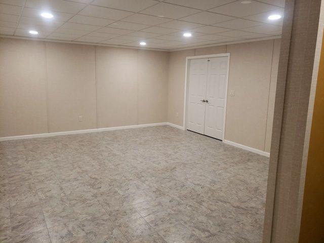 So many memories will be made in this newly-finished basement space!