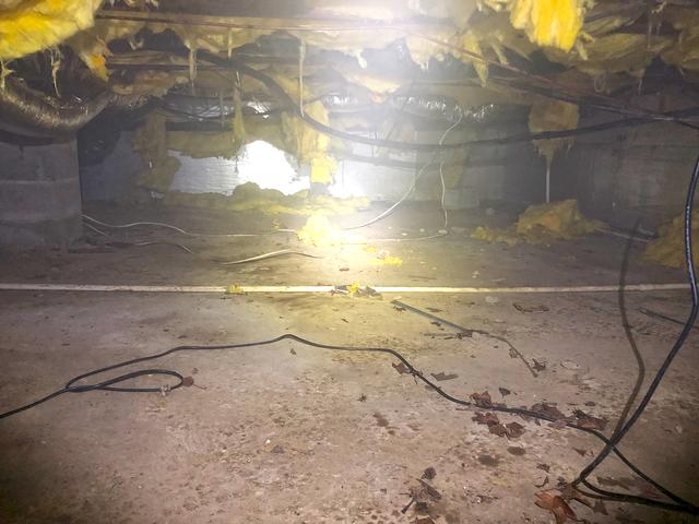 Moldy Crawlspace in Oakhurst, NJ