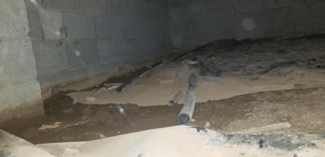 Wet Crawl Space in Brentwood, TN