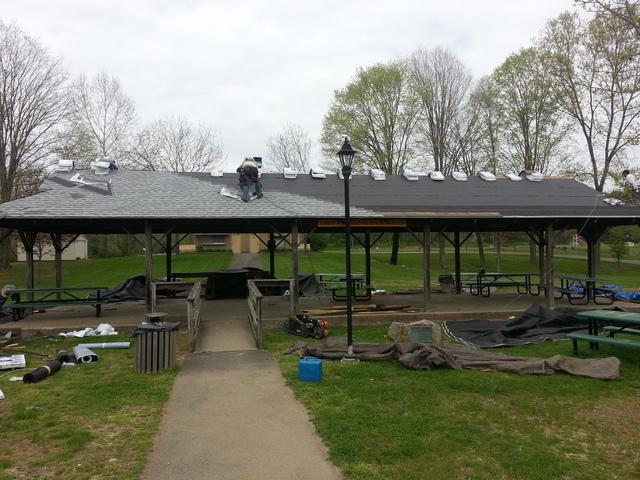 Woodbury Pavilion Roof