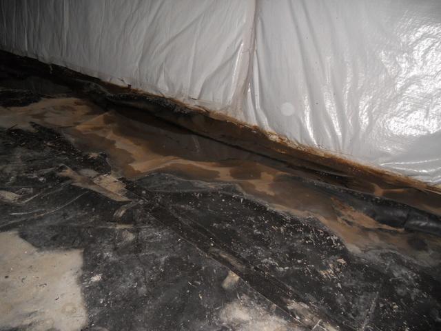 Flooding Crawl Space