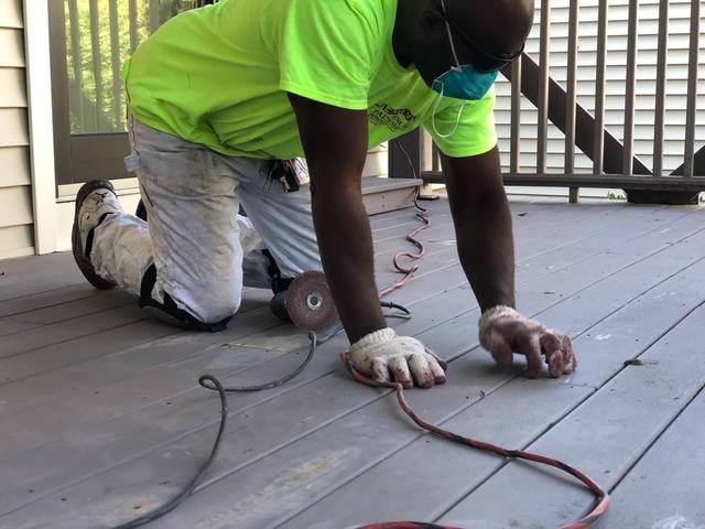 Staining Prep Work