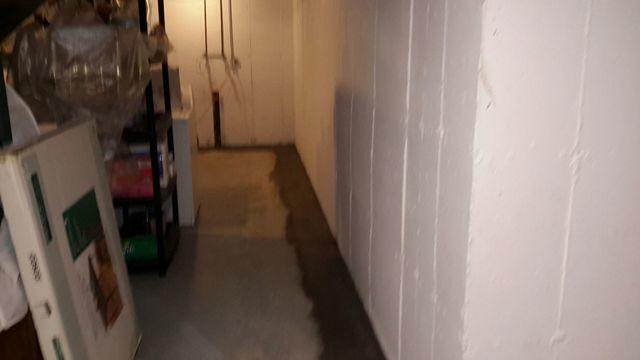 Waterproofed Basement