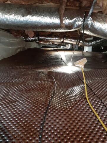 Drainage Matting by Frontier Basement Systems