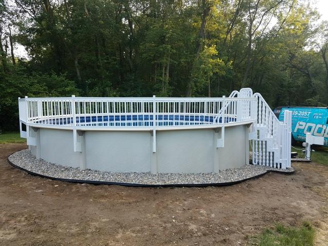 Above Ground Pool Installation in Tinton Falls, NJ