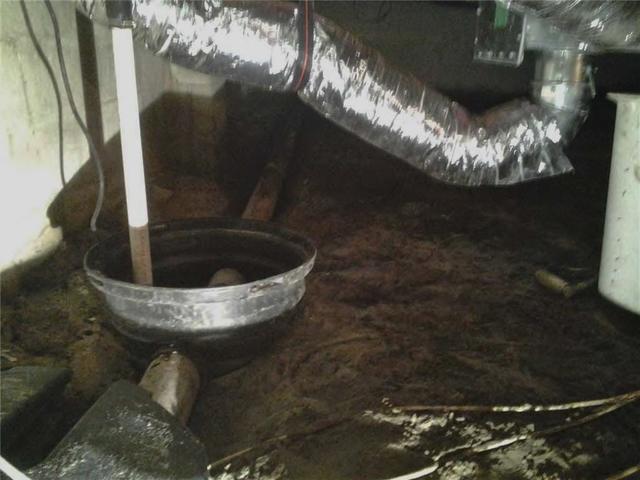 Crawl Space Sump Pump
