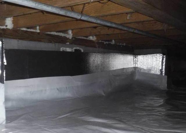 Lowering Humidity in the Crawl Space