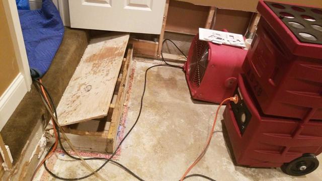 Water damage in Deerfield IL