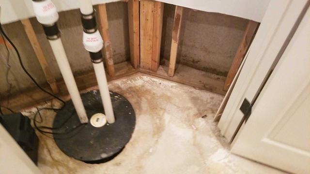 Water damage in Deerfield IL