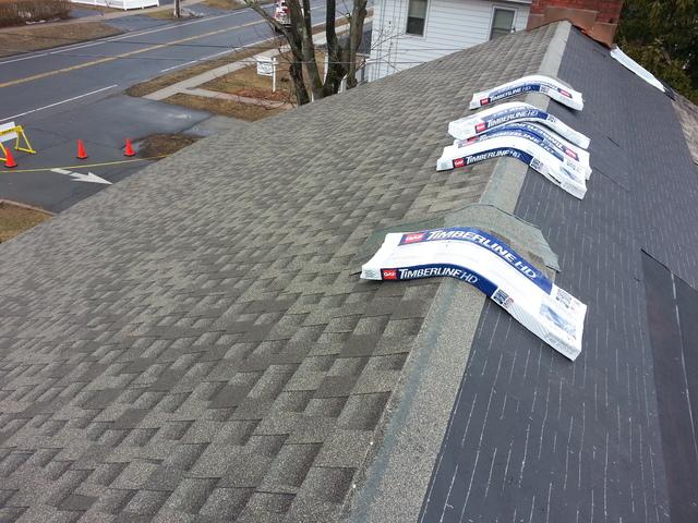 The Cheshire Library Roof is Almost Complete!
