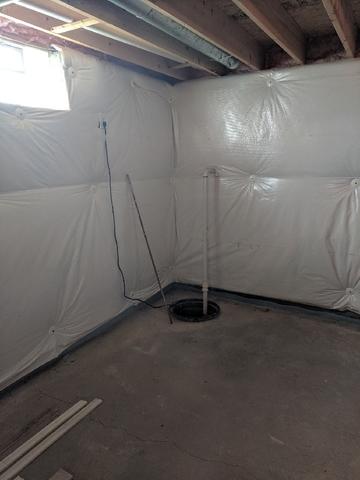 Interior Basement Waterproofing Bridgeport, NY