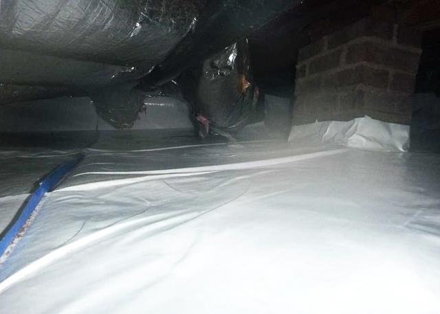 Sealed Off Crawl Space