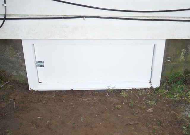 Custom Crawl Space Door