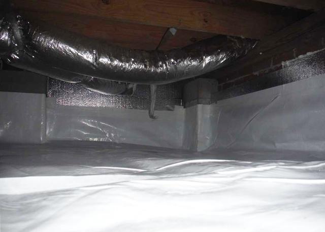Sealing off the Crawl Space