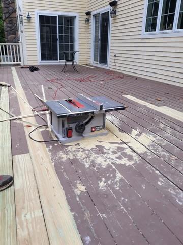 Carpentry for Deck