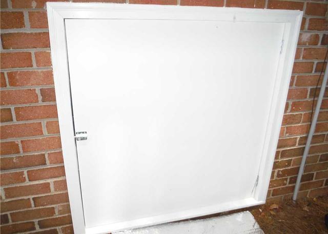 Custom Crawl Space Door