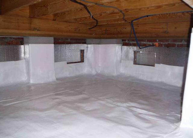 Custom Crawl Space Liner