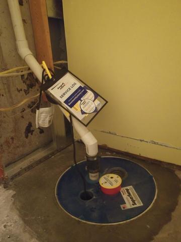 Sump Pump installed in Soda Springs