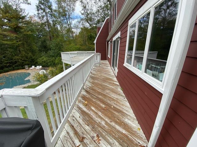 Refinished Deck Floor