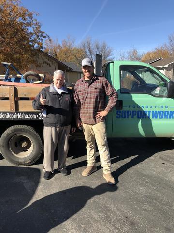 Happy Client and our Project Manager