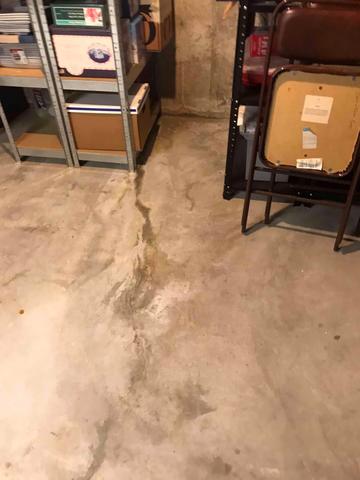 Water Damaged Basement
