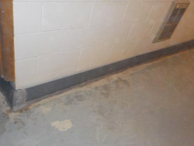 DryTrak installed by Frontier Basement Systems